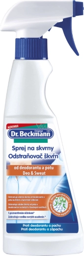 Deodorant and Sweat Stain Remover 250 ml DR. BECKMANN
