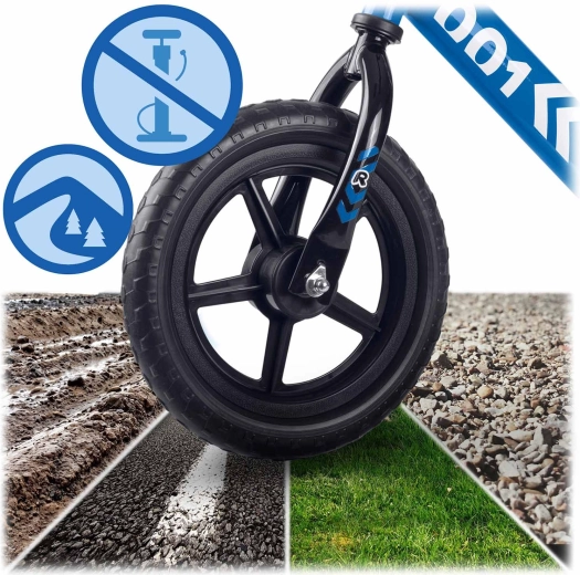 Puncture-proof EVA foam wheels for different surfaces