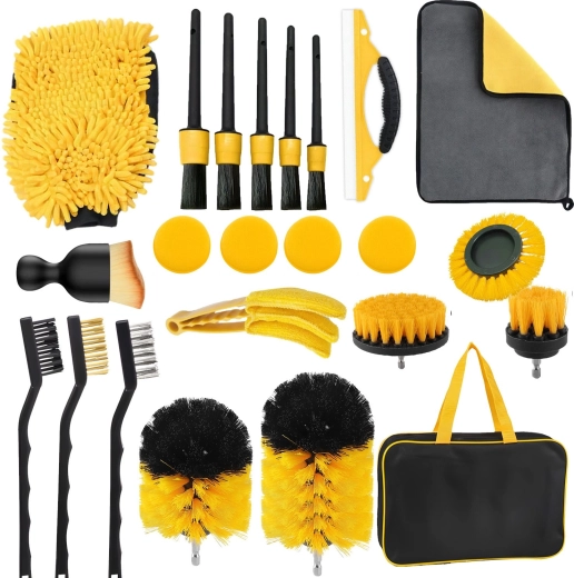 Renew Force Car Detailing Set, 18 Pieces
