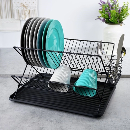 Двуетажен капацитет за 21 чинии