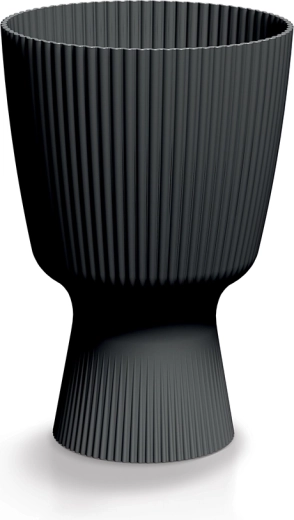 Milly Round Flower Pot 18.8 cm charcoal