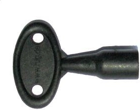Tapered square key 7 × 7 mm for inspection doors
