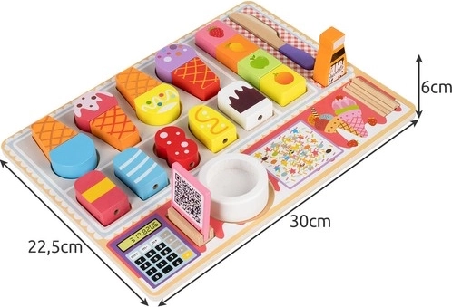 Ice cream shop and store play