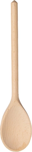 Wooden oval spoon 25 cm