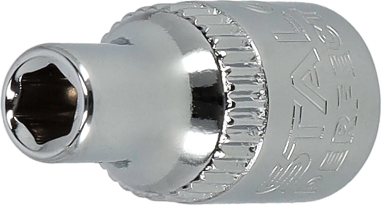 Накрайник 1/4" HEX 6 мм CrV Stalco