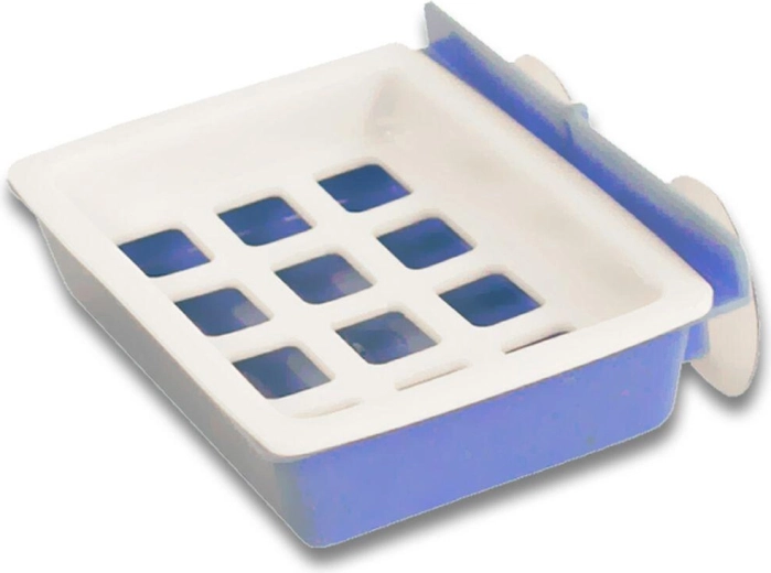 Soap Dish with Suction Cups 12.5 × 8.5 cm – color mix