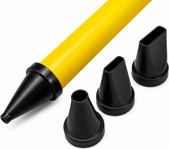 4 interchangeable nozzles for different application types