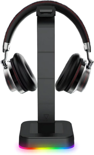Стойка за слушалки Renew Force Z9 с RGB подсветка и USB портове