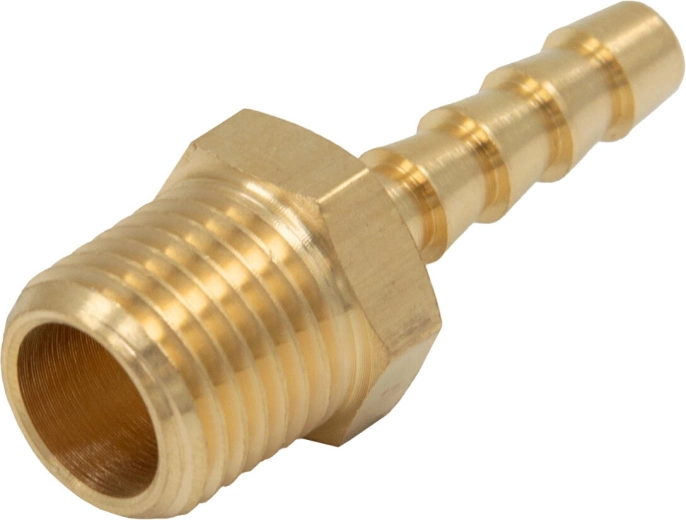 External 1/4" nipple for 6 mm hose
