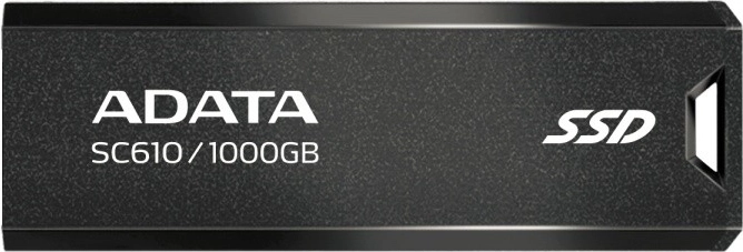 Външен SSD диск ADATA SC610 1000GB USB3.2 Gen2 черен