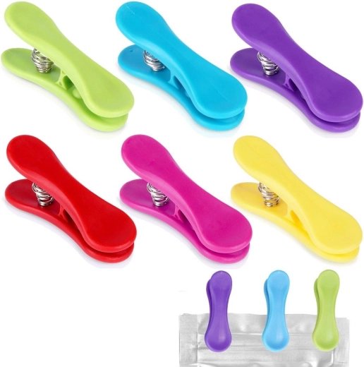 Set of 6 Bag Clips