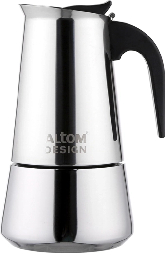 Altom Design steel moka pot 450 ml (for 9 cups)