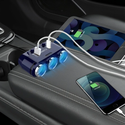 Charging via USB and USB-C