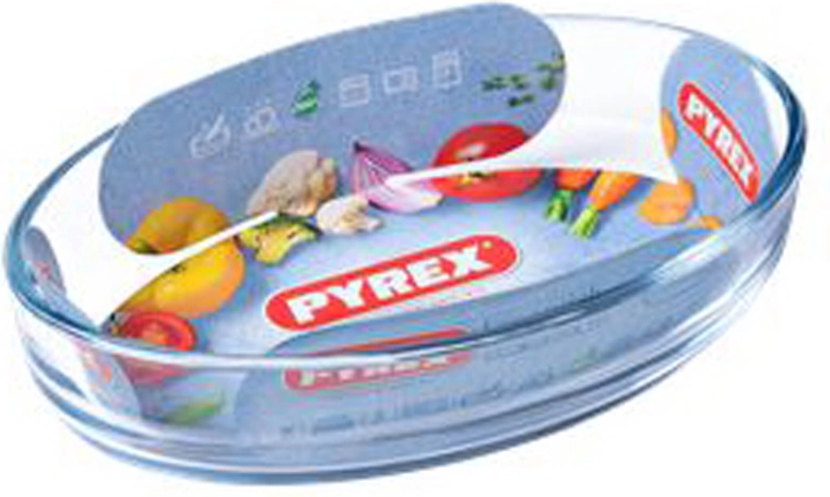 Овална форма за печене PYREX 0,7 л стъкло 21 × 13 × 5 см