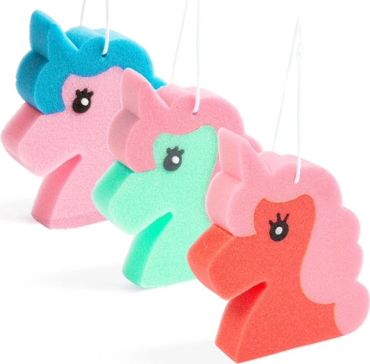 Unicorn-Shaped Bath Sponge 16 cm