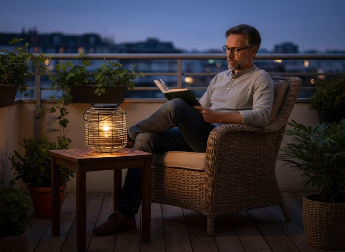 Pleasant ambiance for evening relaxation