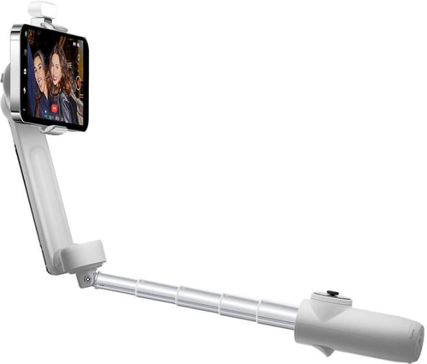 Built-in selfie stick and tripod – ideal for creators