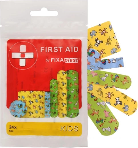Fixaplast First Aid Kids children's plasters 24 pcs