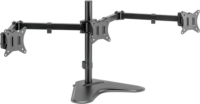 Desk Stand for 3 Monitors 17–27 Inches