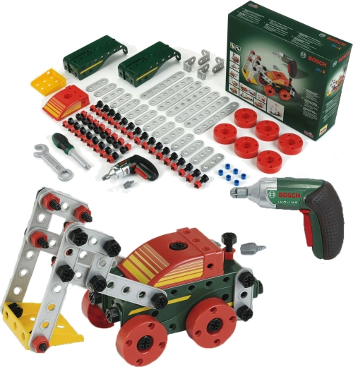 Construction Set with BOSCH Cordless Screwdriver for Kids by KLEIN