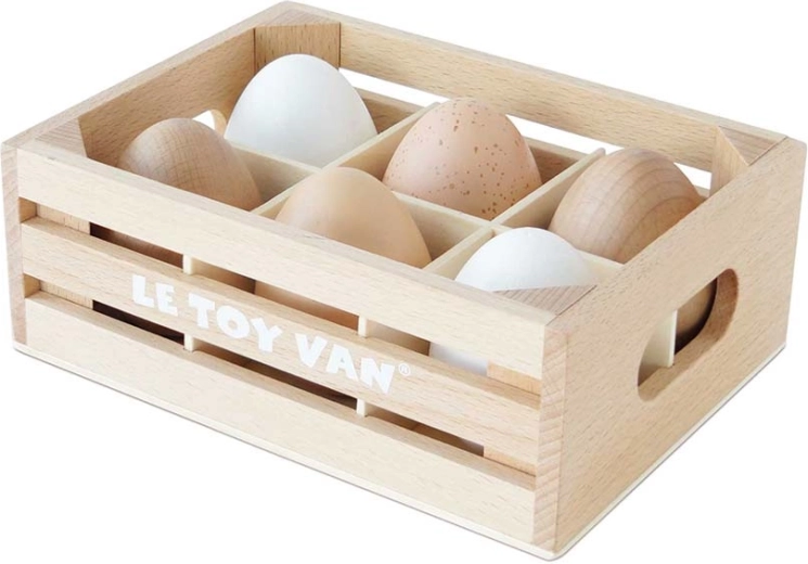 Sustainably sourced wood and a practical crate