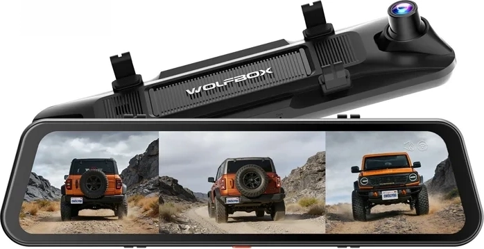 WOLFBOX G900TriPro видеорегистратор с три камери, 4K и 2,5K