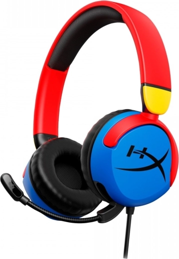 HyperX Cloud Mini детски геймърски слушалки с микрофон (жични, многоцветни)