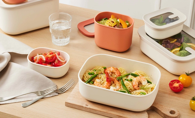 LocknLock Dual Nesting Food Containers, set of 3