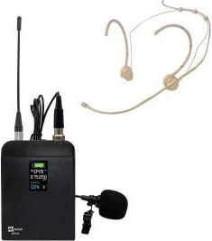 Lavalier and headset microphone included