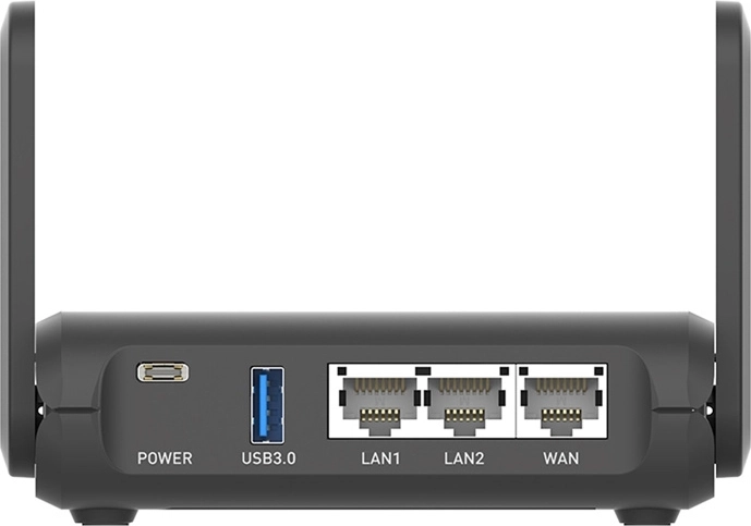 Connectivity and storage: gigabit ports, USB 3.0 and MicroSD