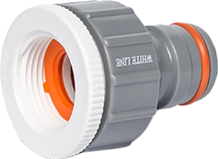 Adapter with Female Thread 3/4" and 1" POWER JET WHITE LINE