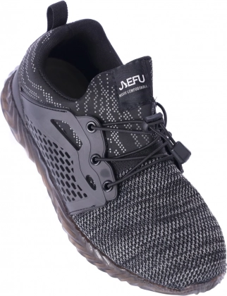 Ultra-lightweight safety work shoes (grey) – size 41