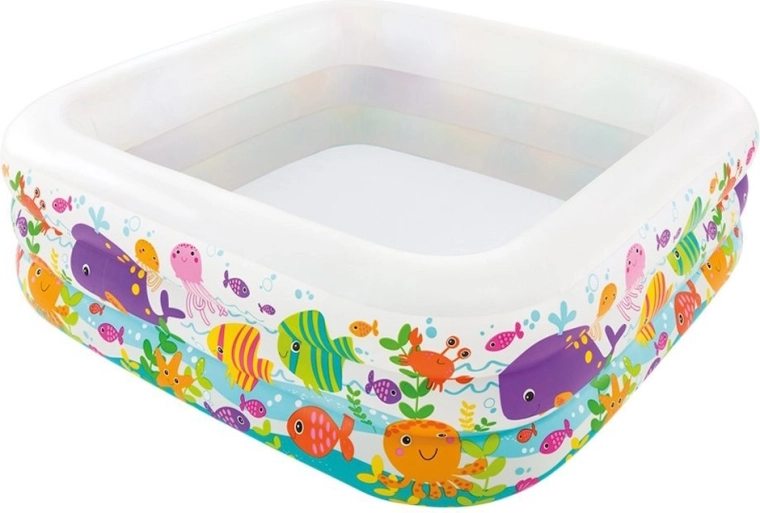 Надуваем басейн Aquarium