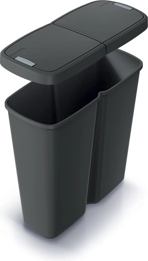Prosperplast Compacta Q Duo trash can 50 l for waste sorting