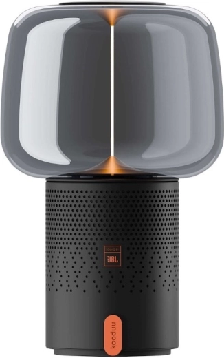 Kooduu Serena PLAY portable LED lamp with Bluetooth speaker, grey