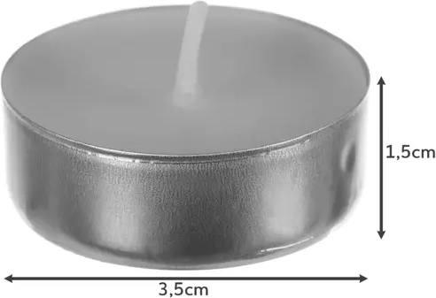 Compact dimensions for aroma lamps and decorations