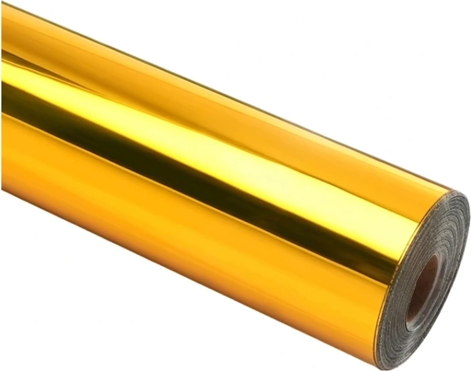Самозалепващо фолио HTVRONT chrome metallic златно 30,5 × 90 см - 1 брой