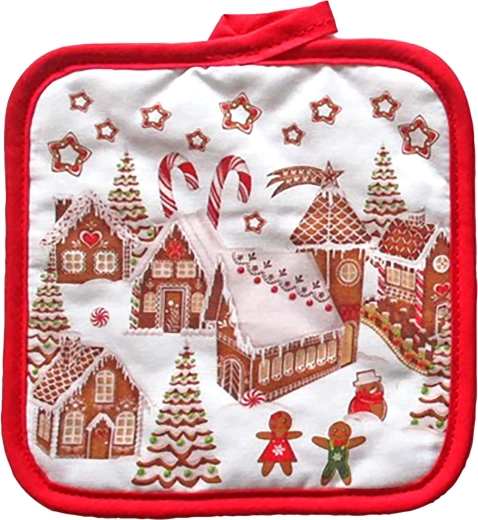 Toro Gingerbread Village Pot Trivet 17 × 17 cm