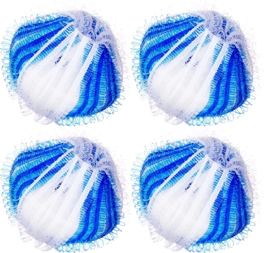 Laundry balls against lint and hair 5 cm, 4 pcs