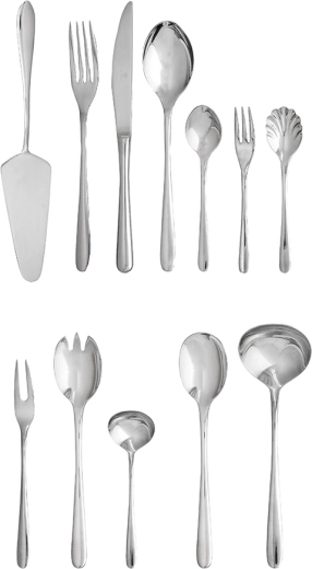 18/10 stainless steel and 20-year warranty