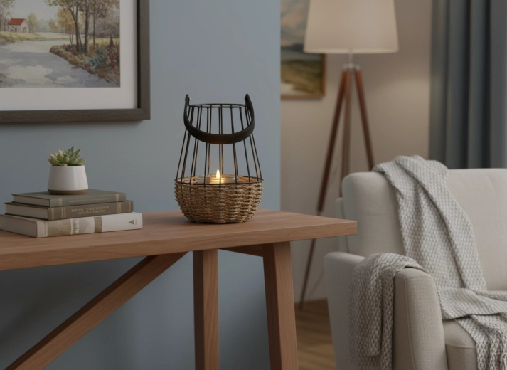 A stylish accent for the living room and bedroom