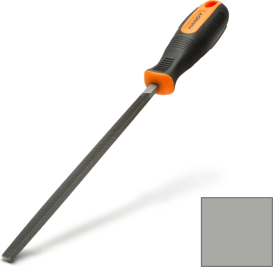 Square metal file with medium cut