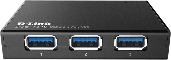 D-Link USB 3.0 4-port hub