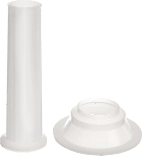 Stable stuffing tube with widened base