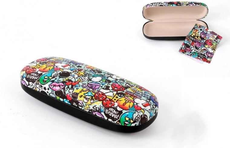 Graffiti glasses case