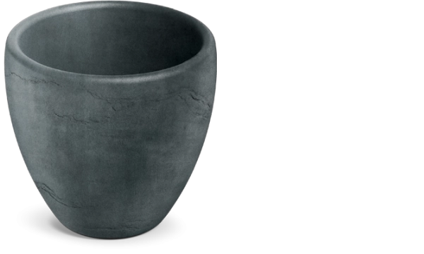 Cano Flower Pot 40 cm Graphite