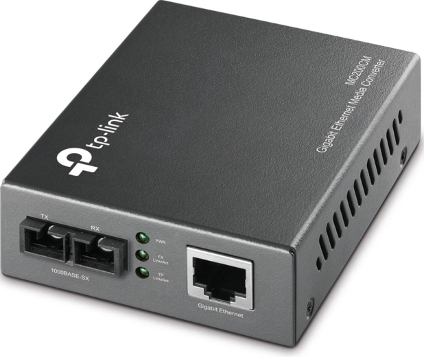 MC200CM медиен конвертор RJ45 1GbE MultiMode SC