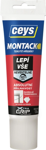 Монтажно лепило MONTACK CEYS Express 135 g прозрачно