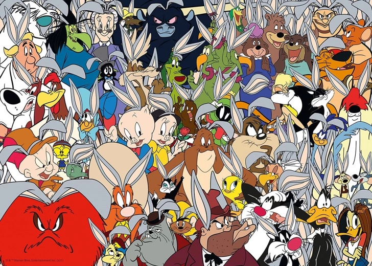 Пъзел LOONEY TUNES Challenge 1000 части Ravensburger