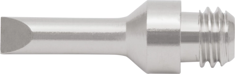 Flat soldering tip - 2 pieces